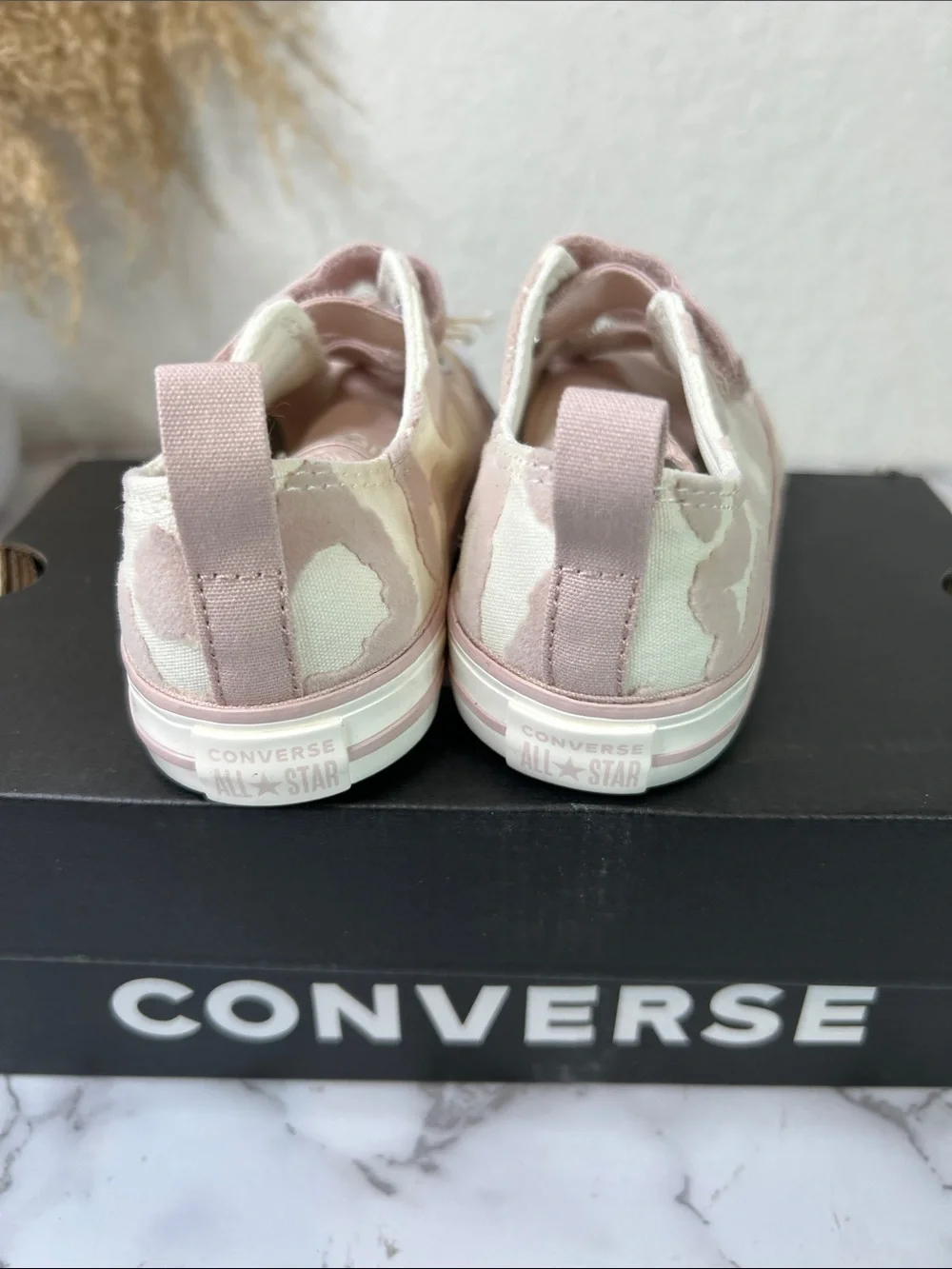 Converse Toddlers' Chuck Taylor All Star Leopard Easy-On Shoes Size 9
